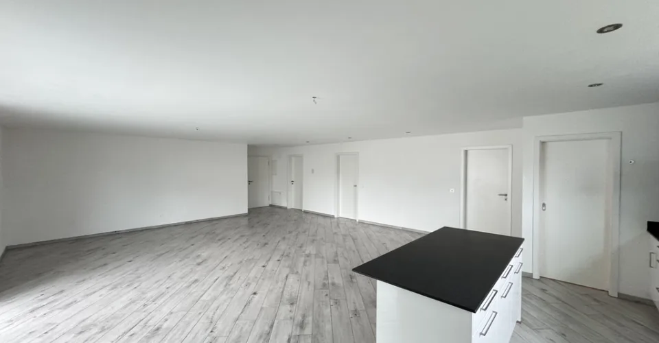 Un grand balcon et un salon très spacieux