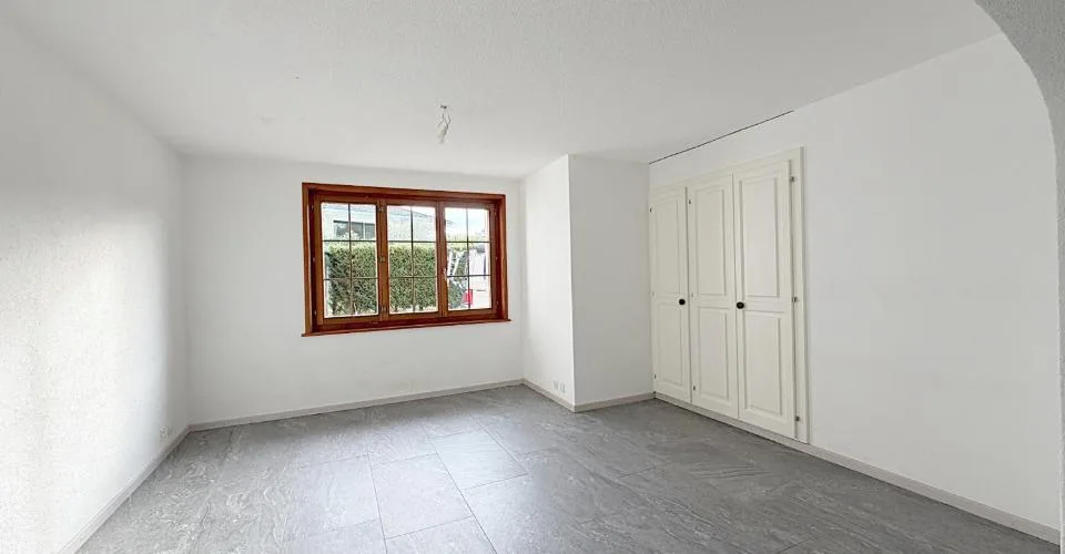 Villa mitoyenne avec jardin située à Yvonand dans quartier tranquille