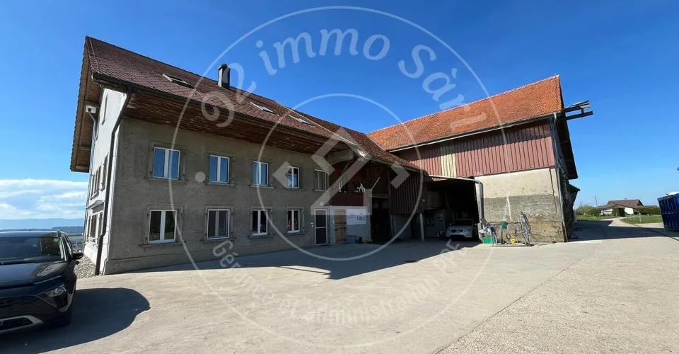 Rossens VD: Charming apartment in the heart of an active farm