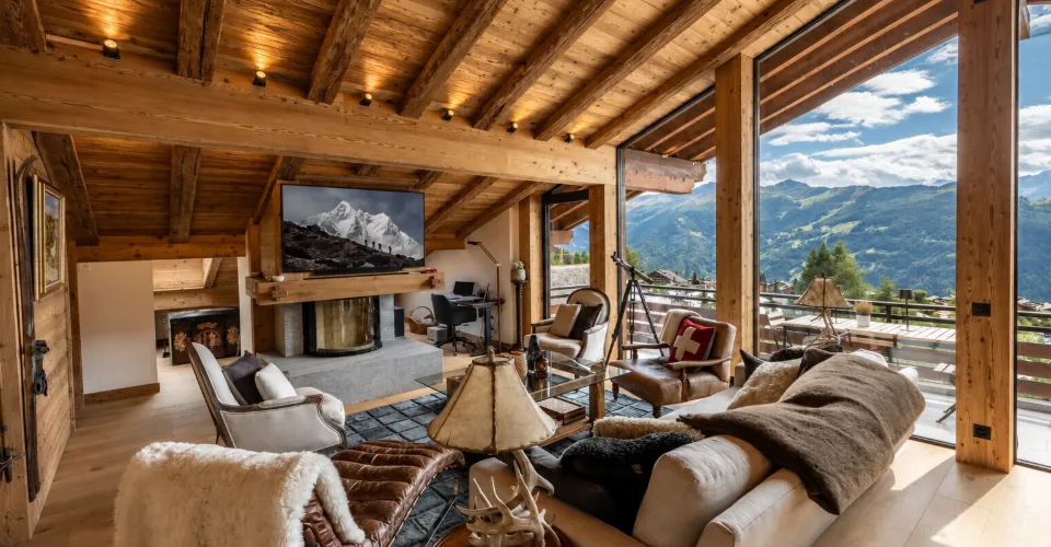 Verbier centre | Exceptionnel penthouse de 6.5 pièces – 220 m² – photo 2 of 11