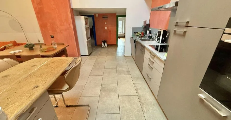 For rent in Bourrignon charming 4.5 room apartment on the 1st floor