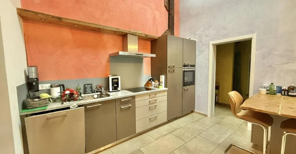 For rent in Bourrignon charming 4.5 room apartment on the 1st floor