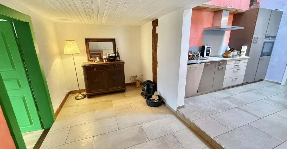 For rent in Bourrignon charming 4.5 room apartment on the 1st floor
