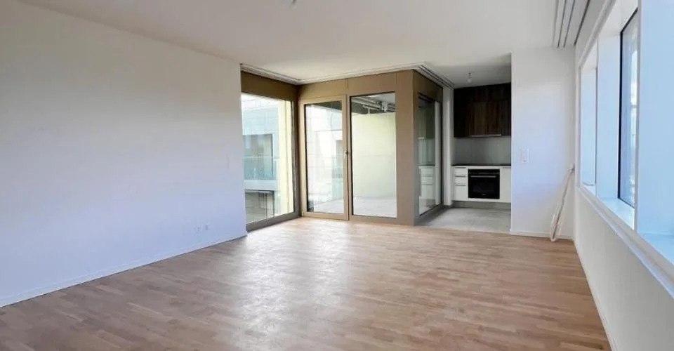 Grand studio meublé en attique avec terrasse