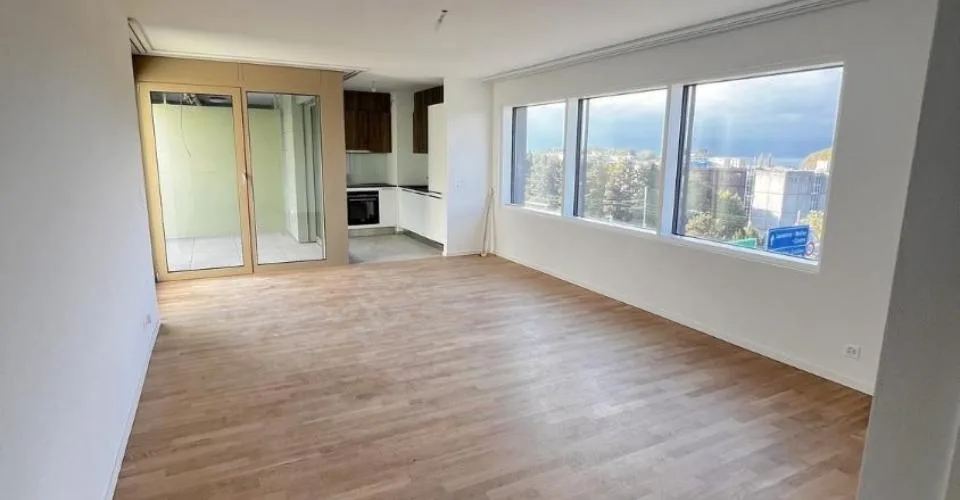 Grand studio meublé en attique avec terrasse