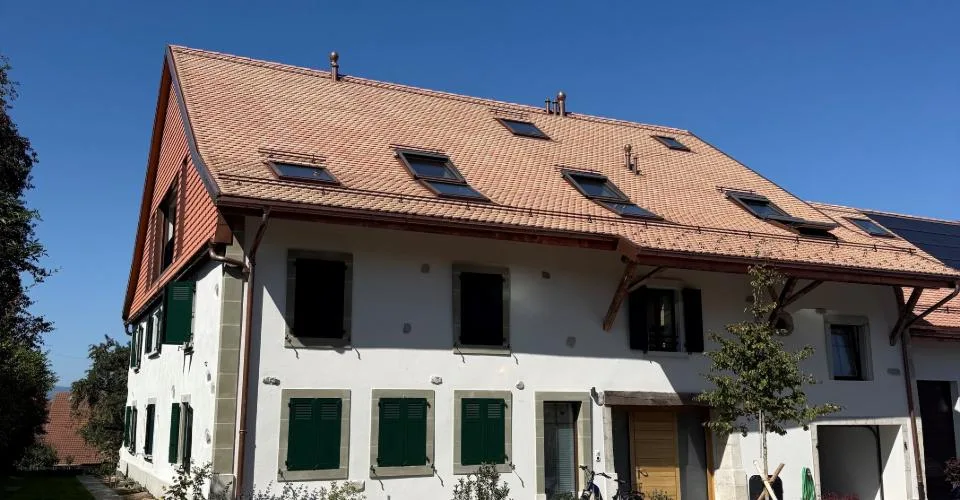BAISSE DE PRIX: magnifique logement de 3.5 pièces dans une ferme rénovée