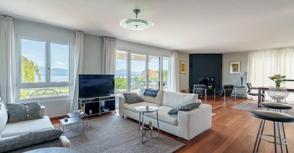Bursinel - appartement de 3,5 pièces avec vue panoramique sur le lac et les Alpes – foto 11 di 11