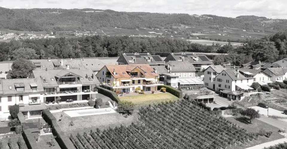 Bursinel - appartement de 3,5 pièces avec vue panoramique sur le lac et les Alpes – foto 10 di 11