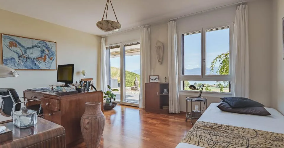 Bursinel - appartement de 3,5 pièces avec vue panoramique sur le lac et les Alpes – foto 8 di 11