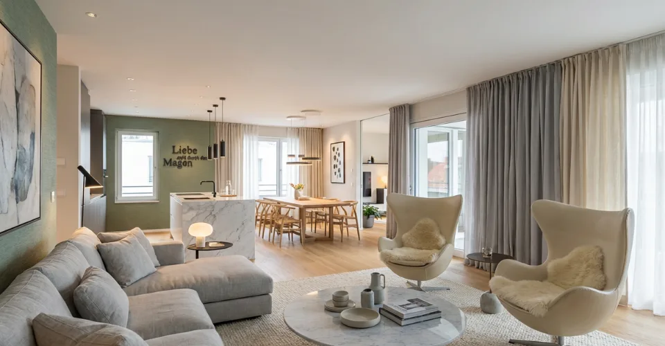 Moderne 5.5-Zimmer-Neubauwohnung in nachhaltiger Bauweise in Muolen – photo 8 sur 12