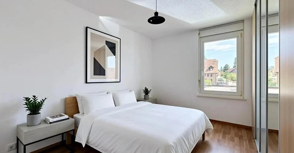 Libre de suite ? 3.5 pièces traversant, balcon et calme villageois – foto 9 di 12