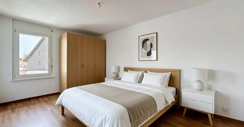 Libre de suite ? 3.5 pièces traversant, balcon et calme villageois – foto 7 di 12