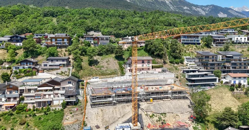 SAVIESE, splendide 4,5 pièces Vue imprenable à 180° - vaste terrasse – Foto 7 von 11