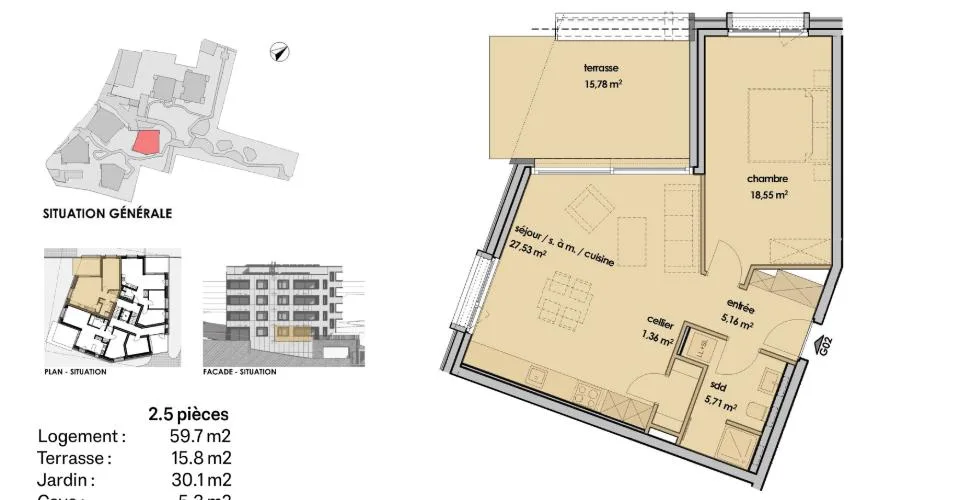 2,5-Zimmer-Wohnung im Erdgeschoss – Foto 12 von 12