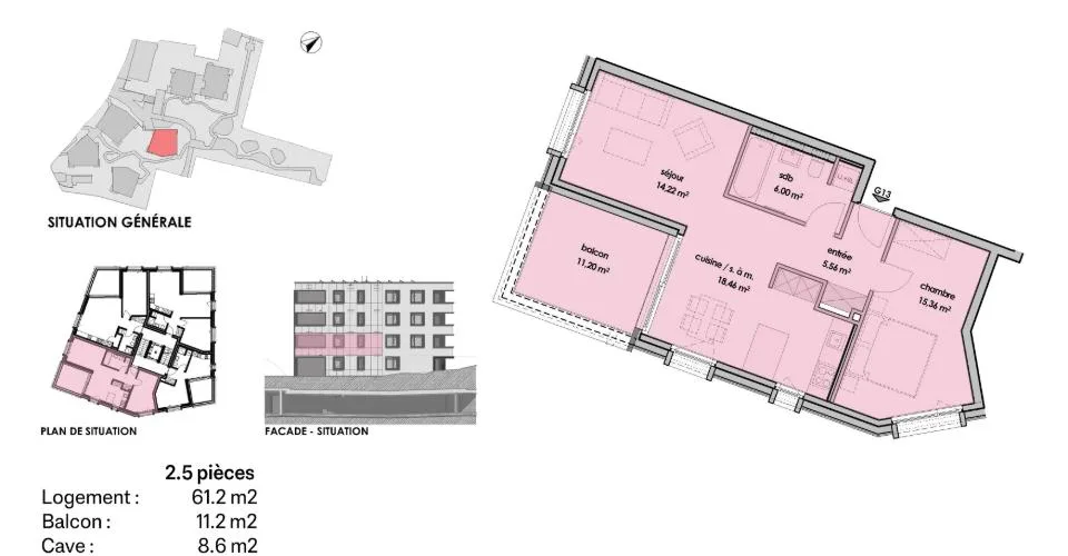 Appartamento di due e mezzo locali al primo piano – foto 12 di 12