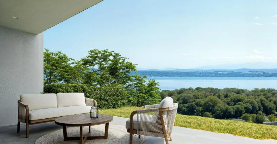 Vue panoramique pour cette villa de 4,5 pièces. – photo 5 sur 7