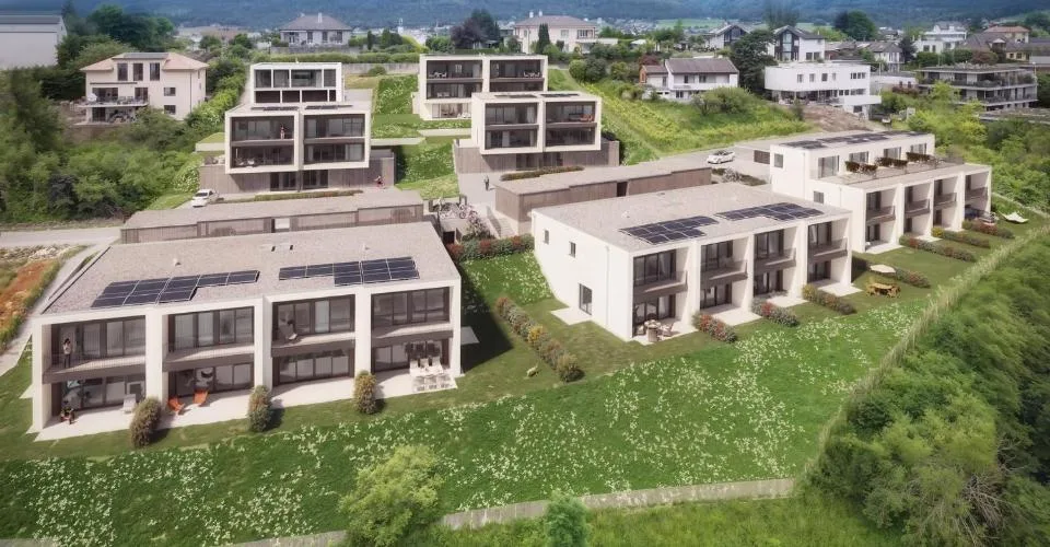 Vue panoramique pour cette villa de 4,5 pièces. – photo 6 sur 7