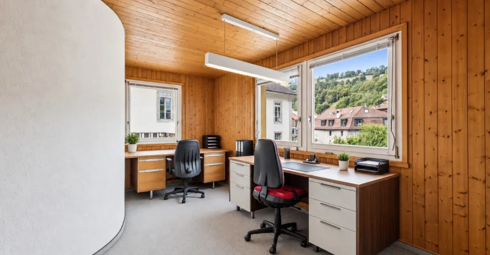 Propriété de caractère aux multiples possibilités au coeur de Moudon – photo 10 sur 13