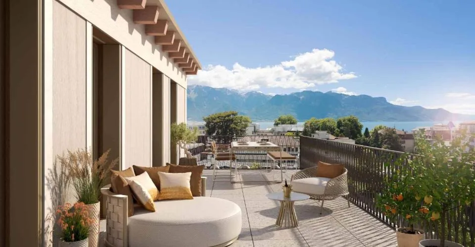 LES ROSES – Appartements de caractère entièrement restaurés à Vevey – Foto 6 von 6