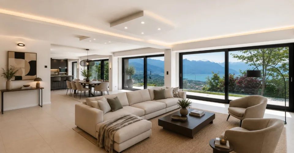 Villa contemporaine au calme avec une vue époustouflante – photo 2 sur 10