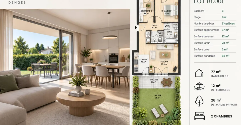 Neue Promotion: 3.5-Zimmer-Wohnung mit Terrasse und Garten – Foto 12 von 16