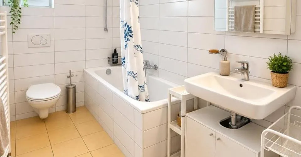 Dreizimmerwohnung im ersten Stock