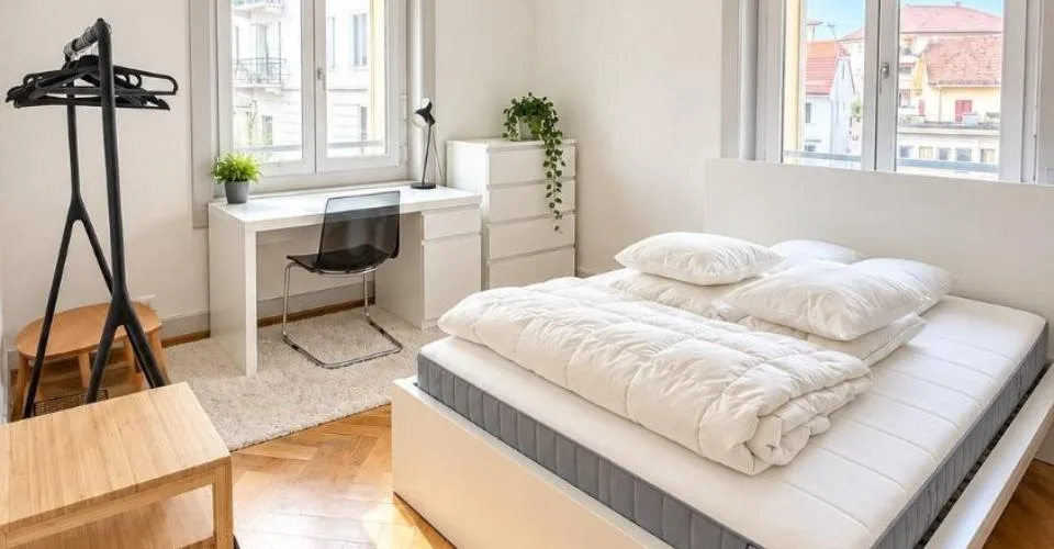 Dreizimmerwohnung im ersten Stock
