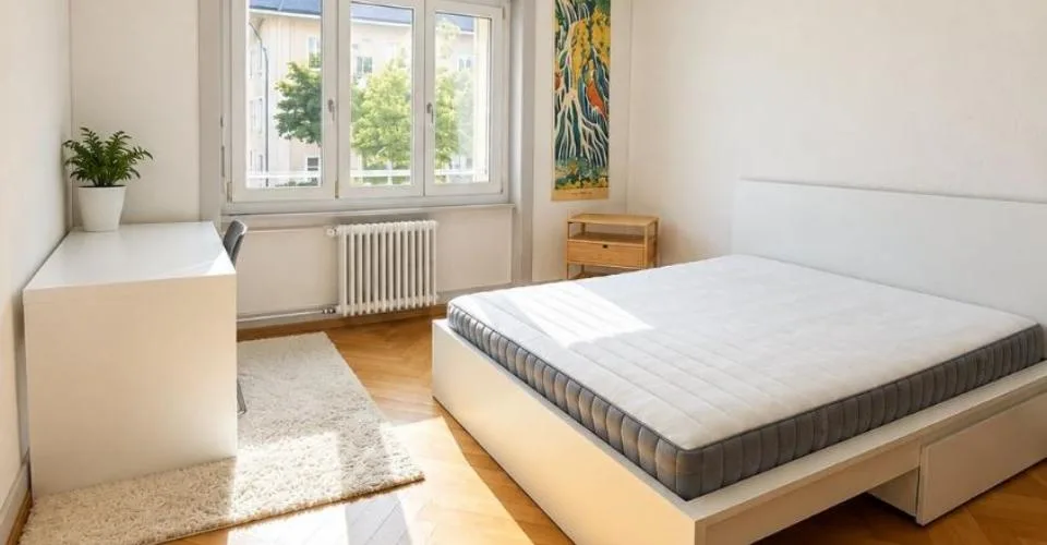 Dreizimmerwohnung im ersten Stock