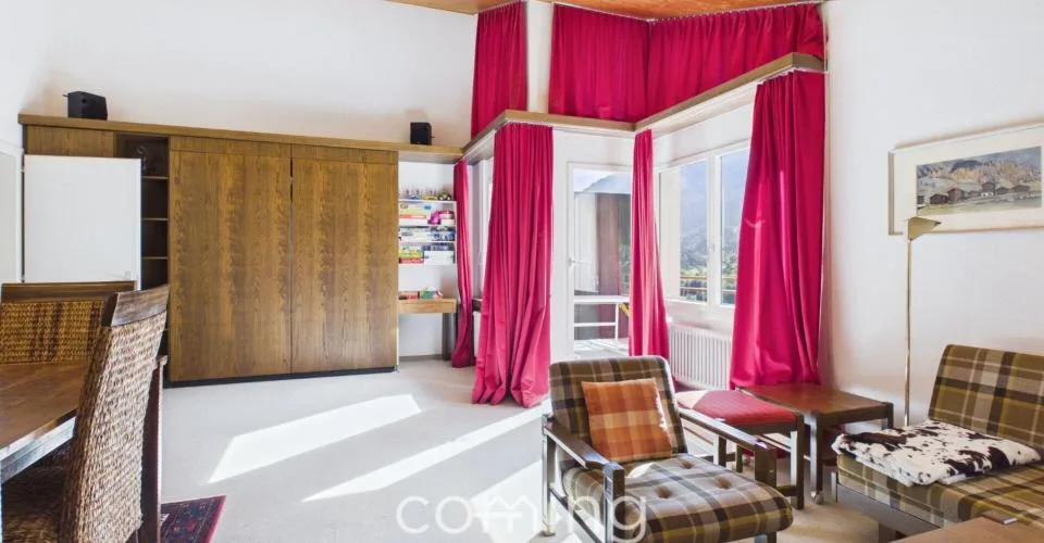 Sonnige 2.5 Zimmer-Dachwohnung in Leukerbad mit Bergsicht – photo 3 sur 26