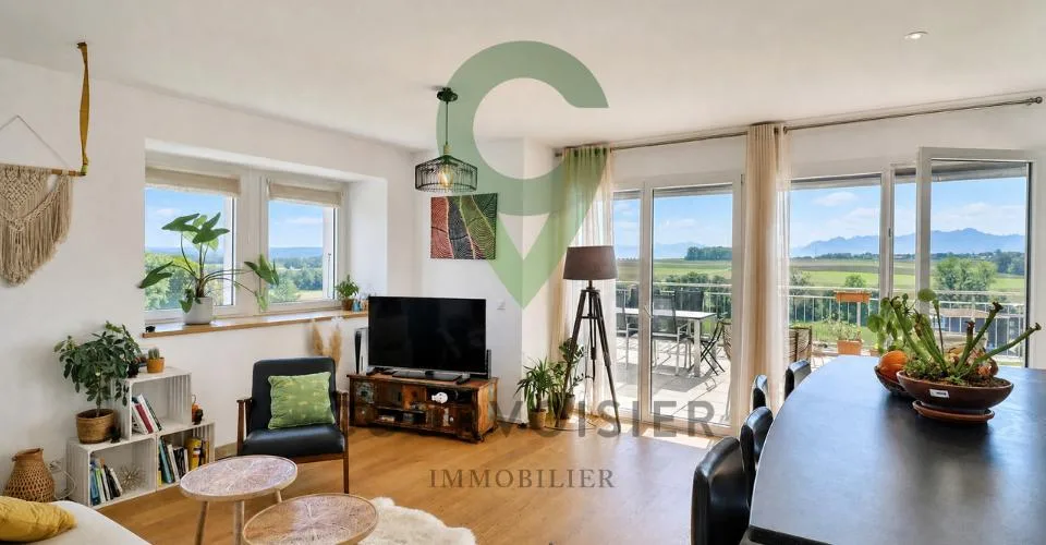 Bello appartamento di 3,5 locali con grande terrazza, a pochi minuti da Morges