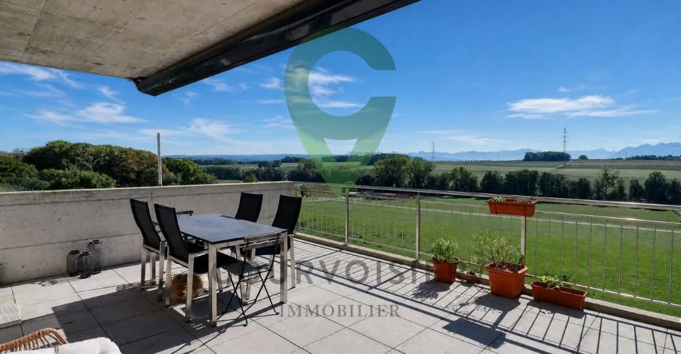 Bello appartamento di 3,5 locali con grande terrazza, a pochi minuti da Morges