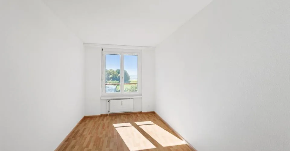 Attractive and renovated 4.5-room apartment with a view, elevator & underground parking