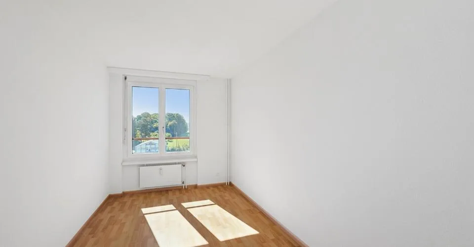 Attractive and renovated 4.5-room apartment with a view, elevator & underground parking