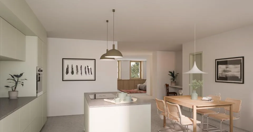 Appartement neuf de 4,5 pces au rez dans ferme rénovée – photo 4 sur 4