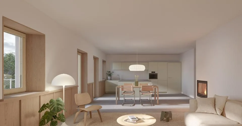4.5 Zimmer Wohnung in Grandvillard – Foto 5 von 6