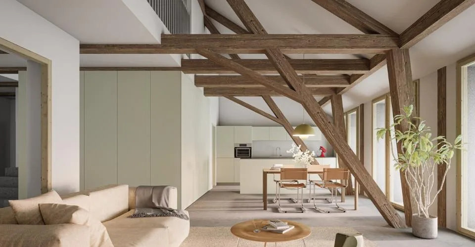 4.5 Zimmer Wohnung in Grandvillard – Foto 6 von 7