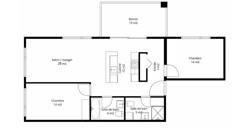 Très bel appartement de 3.5 pièces proche de toutes les commodités – photo 5 sur 5