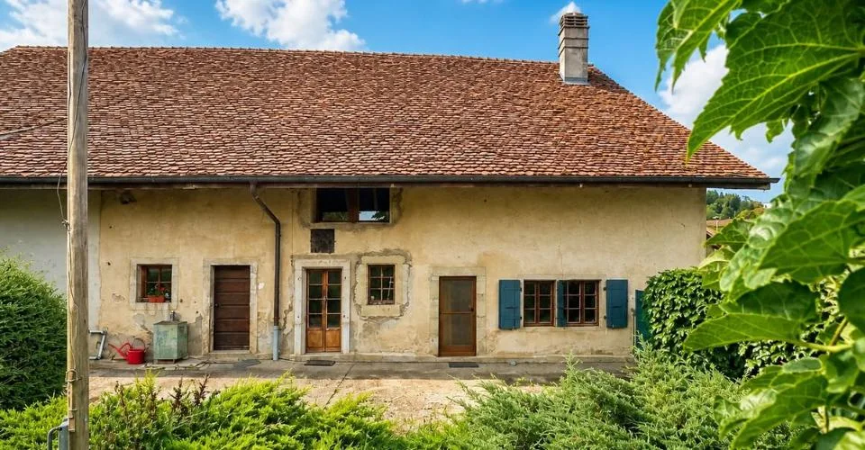Opportunité rare à Villars-Mendraz, une propriété à réinventer – foto 2 di 8