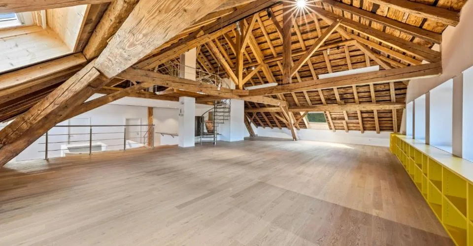 Superbe attique avec mezzanine à St-Cergue – Foto 4 von 10