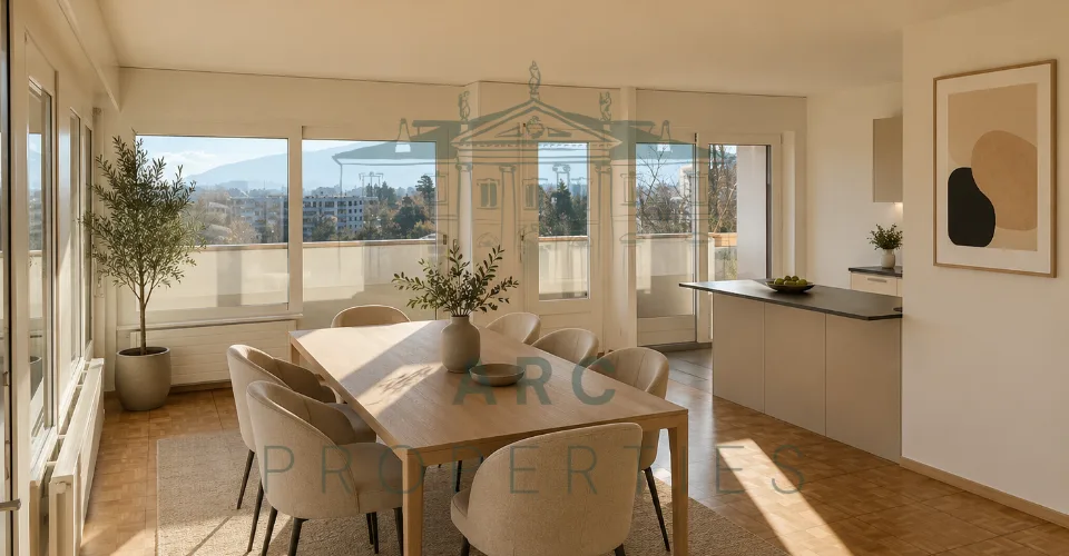 COLOGNY - APPARTEMENT AVEC VUE LAC DANS UNE RÉSIDENCE DE STANDING – foto 2 di 5