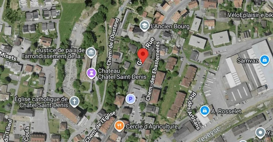 Studio à Châtel-St-Denis - avec un grand jardin !