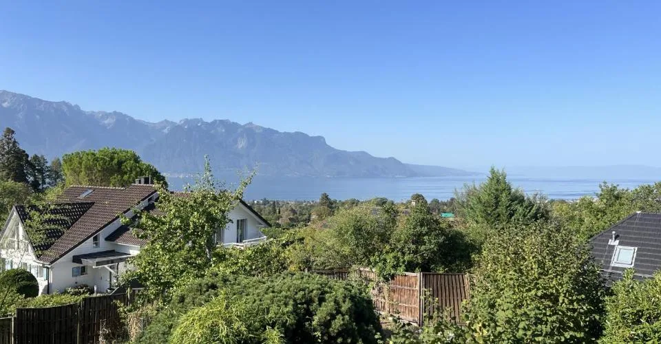 Superbe parcelle avec vue dégagée sur le lac à Blonay – foto 2 di 2