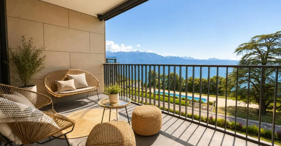 4,5-Zimmer-Wohnung MIT ATEMBERAUBENDER AUSSICHT MOBILIERT
