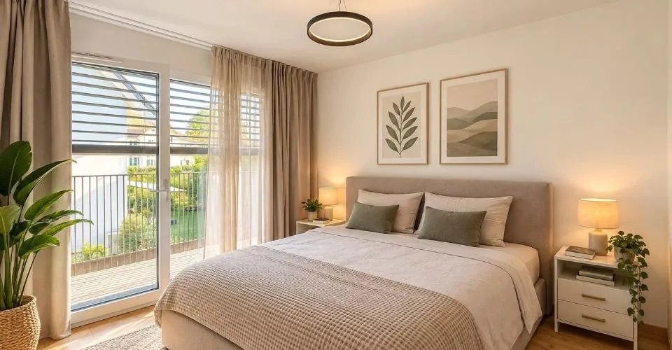 Beau triplex de 4.5 pièces avec jardin à Saint-Prex
