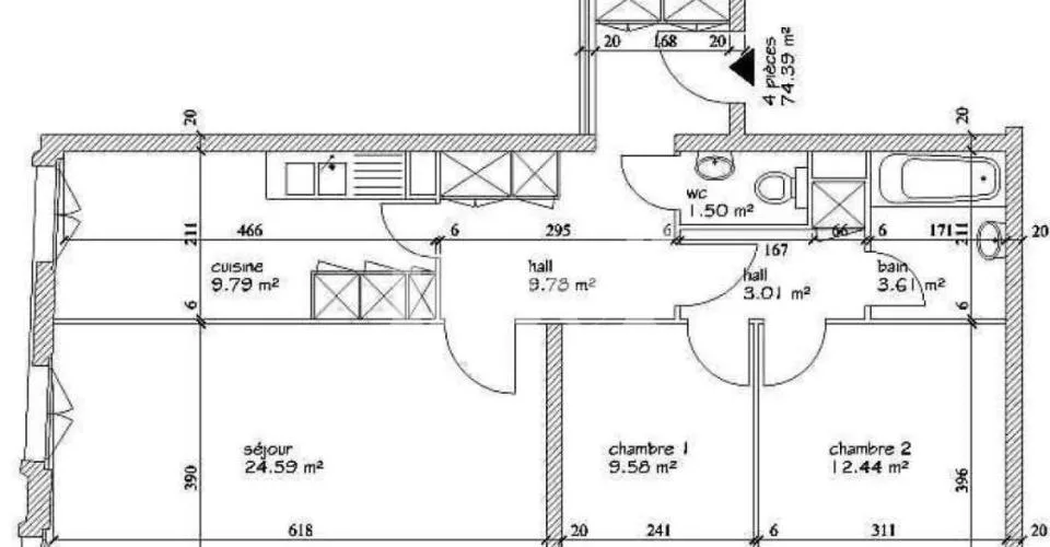 Appartement – Foto 2 von 2