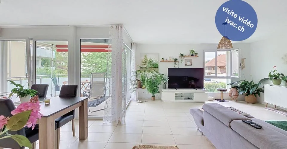 Wohnung mit 3.5 Zimmern (85 m2) in Dompierre / FR – Foto 14 von 17
