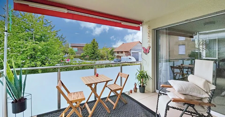 Wohnung mit 3.5 Zimmern (85 m2) in Dompierre / FR – Foto 16 von 17
