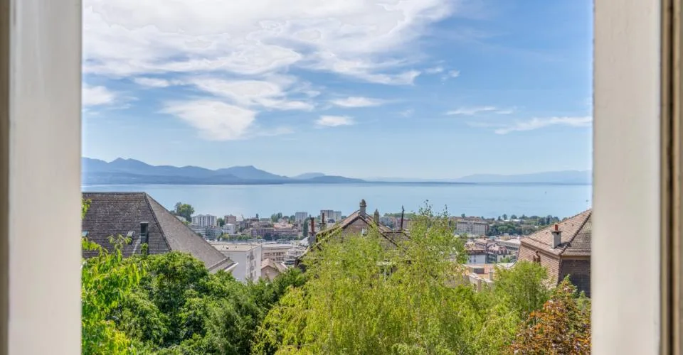 LAUSANNE 1004 - Casa con 6 locali, vista lago, giardino & 4 parcheggi – foto 4 di 26