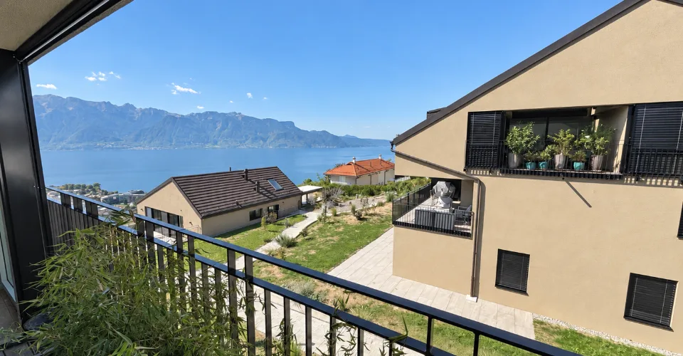 Élégant 4,5 pièces en Duplex avec panorama sur le Léman – photo 3 sur 6