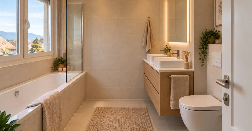 Duplex attique, vue lac — Lausanne Sous-Gare – foto 12 di 16